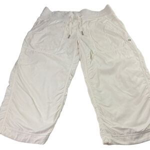 Lululemon Athletica white Cropped Dancepant